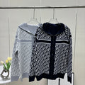 Dior Oblique Hooded Zip-Up Sweater