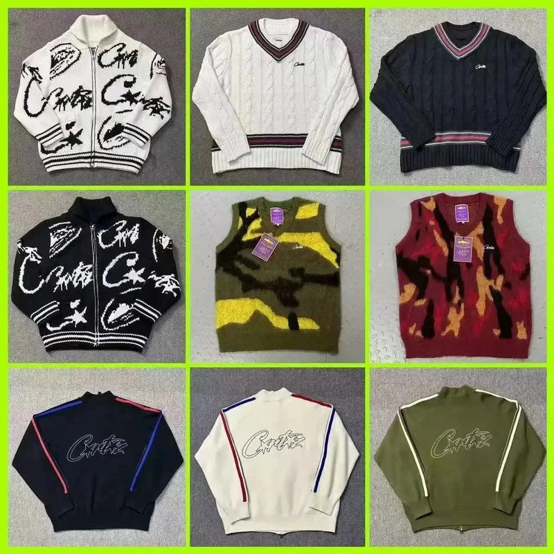 Corteiz Sweater Jacket Set [40 styles]