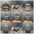 Burberry Vintage Check Backpack & Camera Bags