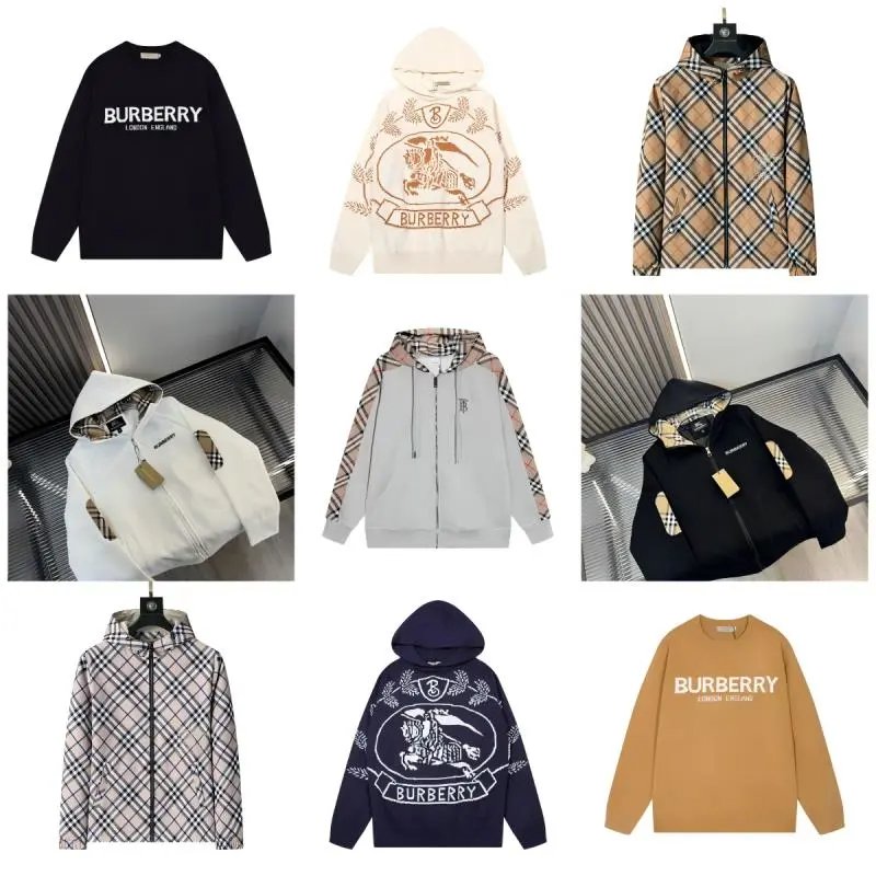 Burberry Check & Graphic Hoodies/Sweaters [40 styles]