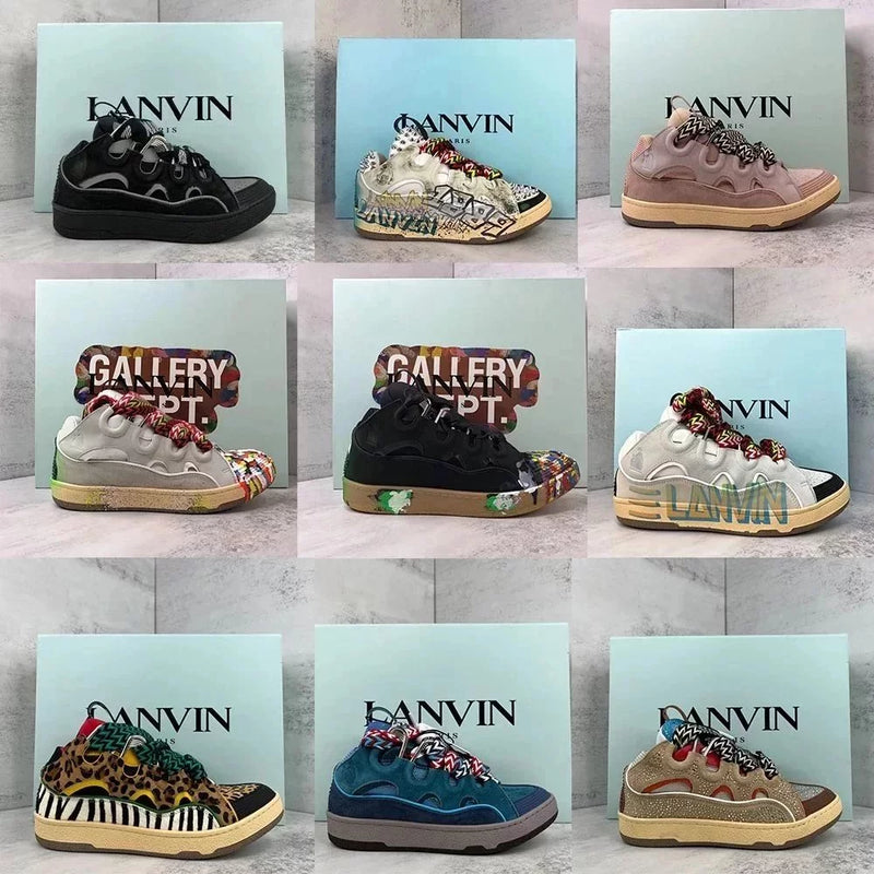 LANVIN Curb Sneakers