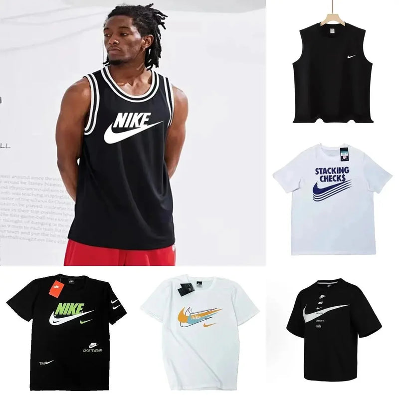 Nike Stacking Checks & Sportswear T-Shirts [2025 new 40+ colors]