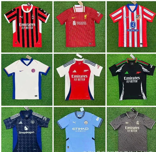 AC Milan / Liverpool / Atlético Madrid / Chelsea / Arsenal / Manchester United / Manchester City / Real Madrid Club Jersey [36 styles] | 7621136292