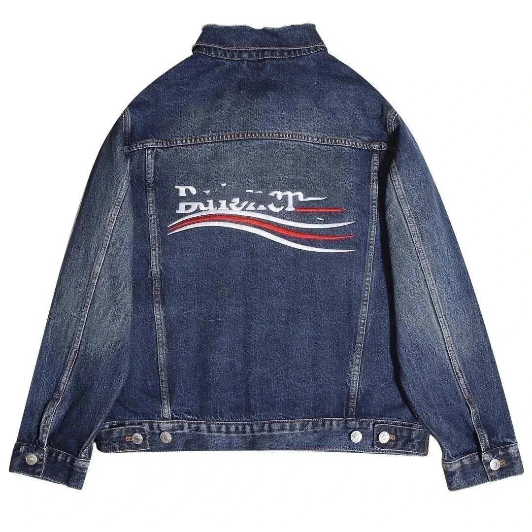 Balenciaga District Denim Jacket | 7572311465