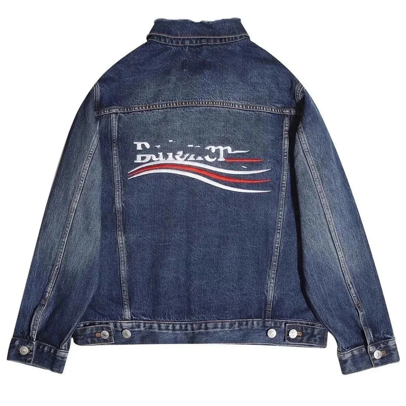 Balenciaga District Denim Jacket | 7572311465