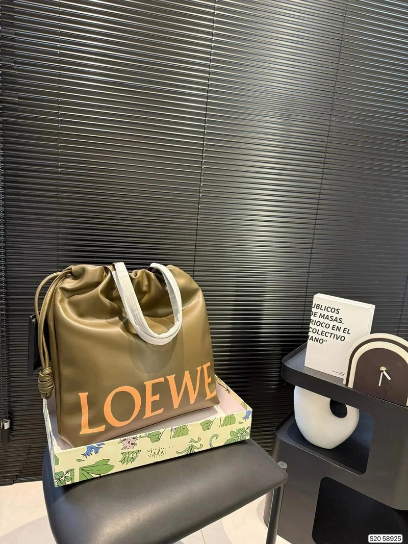 LOEWE Drawstring Tote Bag