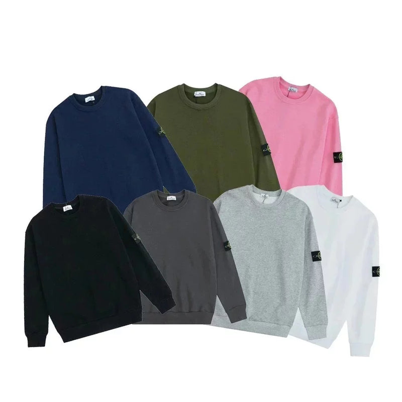 Stone Island Compass Logo Sweatshirt