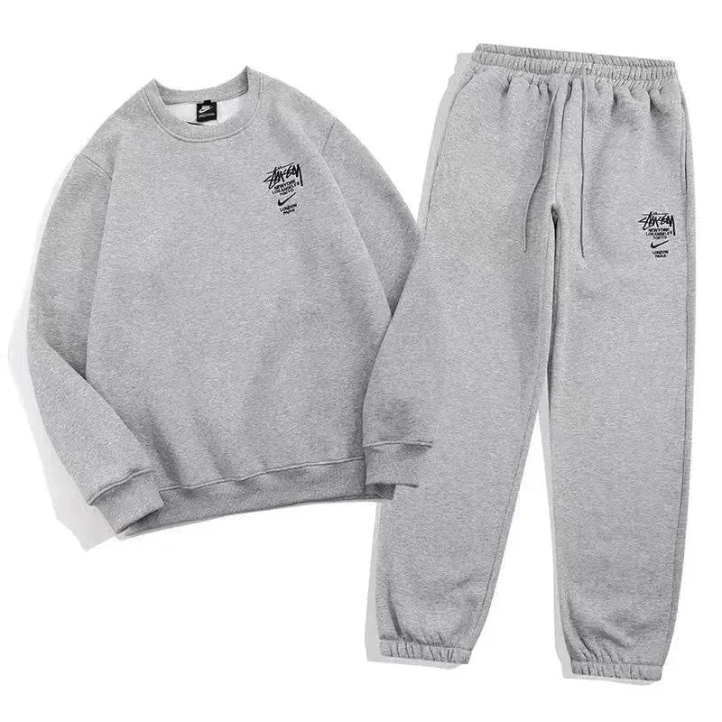 Nike x Stussy Crewneck Sweatshirt & Jogger Pants Set