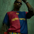 Barcelona FCB Football jersey x Travis Scot