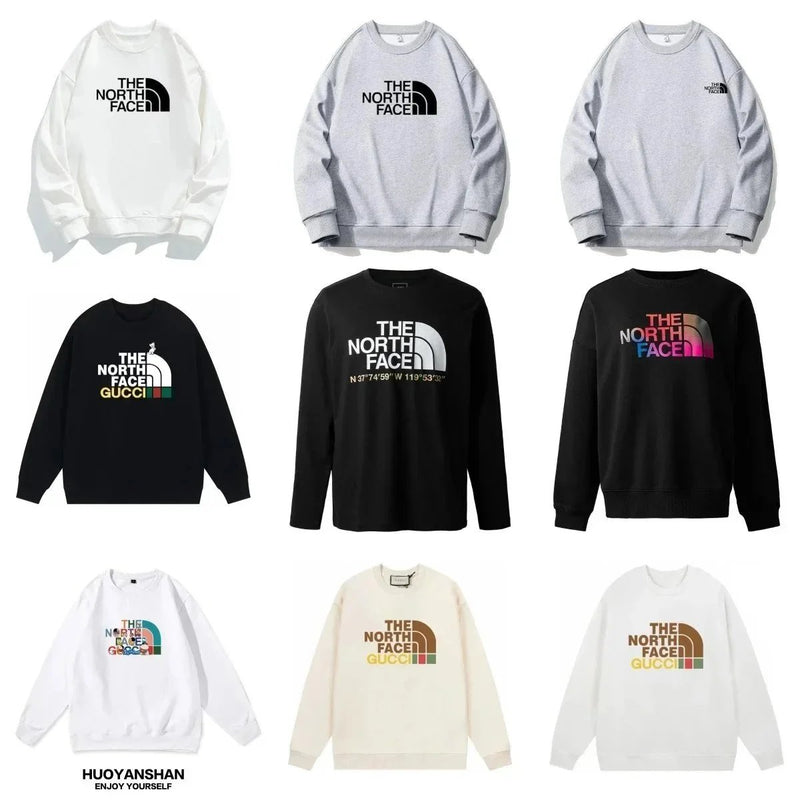 The North Face Gucci Collaboration Sweatshirts [40 styles]