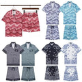 Amiri Bandana Print Short Sleeve Pajama Sets [40 styles]
