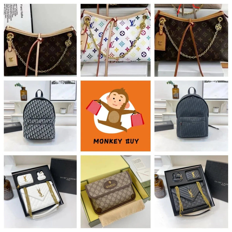 LV Monogram/Stephen Sprouse/Dior Oblique/Gucci GG Supreme/YSL Loulou Bags & Backpacks