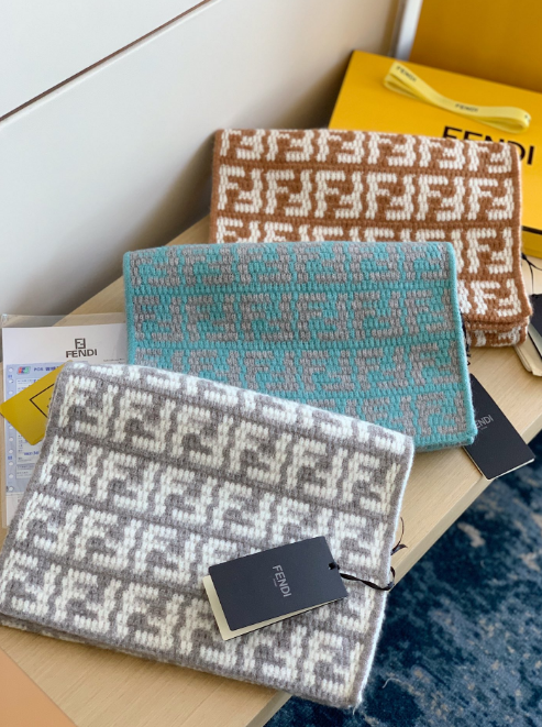 FENDI Zucca Pattern Scarf [5 styles]