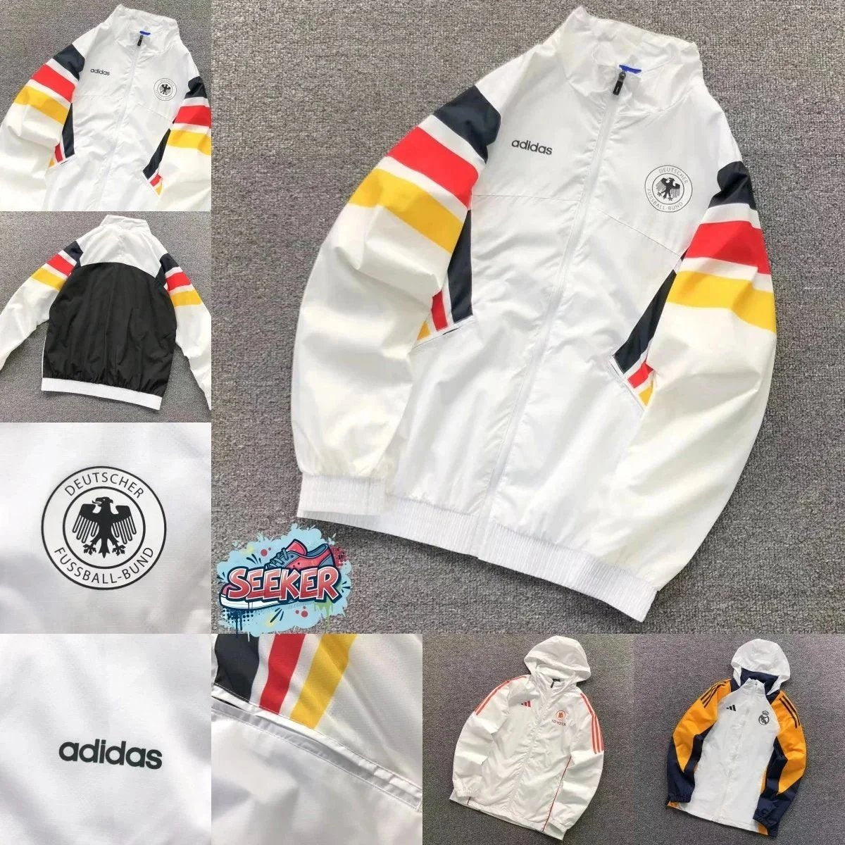 Adidas Deutschland Football Bund Windbreaker Jacket [26 styles] | 7596510935
