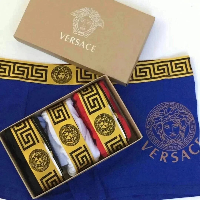 Versace Medusa Greek Key Belt Set [5 styles]