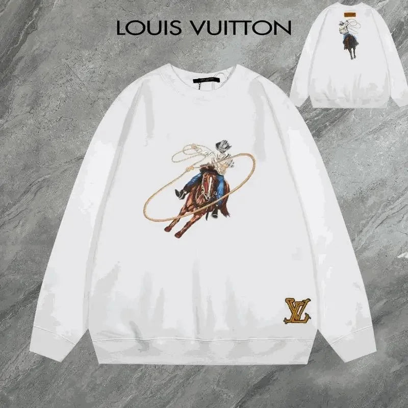 Louis Vuitton Cowboy Print Sweatshirt