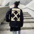 Off-White Arrow Print Denim Jacket [1 style] | 7598738588