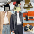 Gucci GG Supreme Belt & Wallet / Burberry Check Belt & Wallet / Hermès H Buckle Belt & Wallet / Louis Vuitton Monogram Belt & Wallet [40 styles]