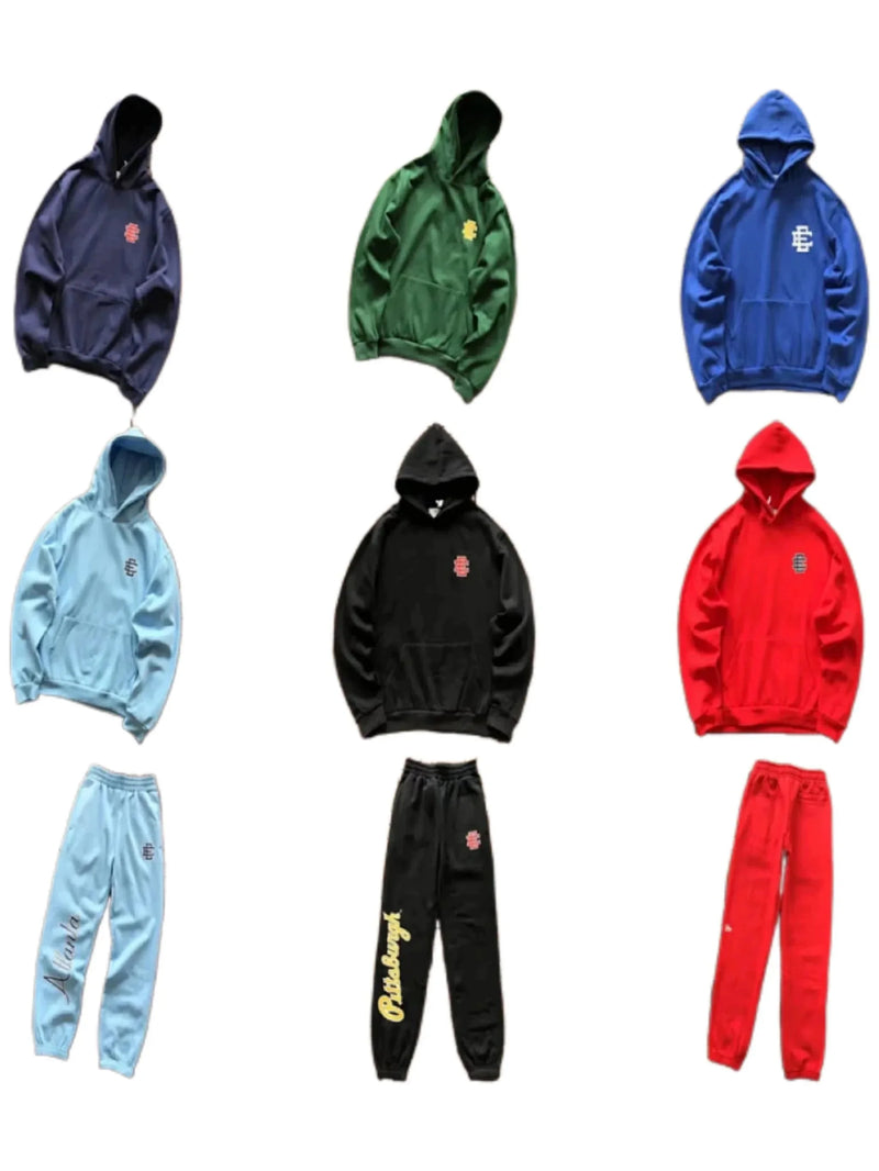 Tommy Hilfiger Hoodie & Jogger Set [Multiple Colors]
