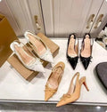 Christian Louboutin Pigalle Slingback Pumps [30 styles]