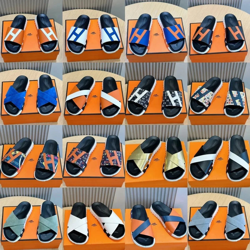 Hermes Oran Slippers