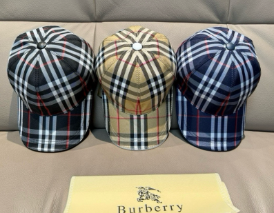 Burberry Check Print Cap [37 styles] | 7617443873