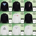 PRADA Logo Print Sweatshirts [9 Styles]