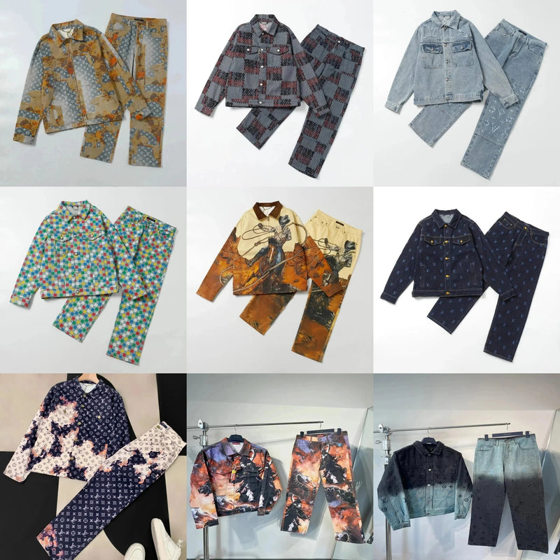 Louis Vuitton Denim Jackets & Pants Sets [27 styles] | 7596816639