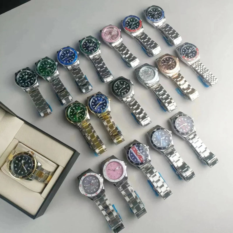 Rolex Submariner & GMT-Master II Style Watches [Multiple Colors & Bezels]