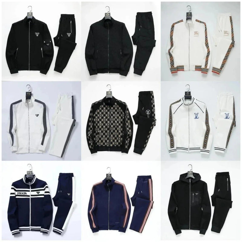 Prada Linea Rossa / Louis Vuitton Monogram Track Suit Sets | 7573652513