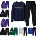 Tommy Hilfiger EST.1985 Tracksuit [Multiple Color Options Including Hoodie & Sweatpants Sets]