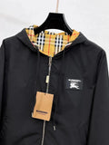 Burberry Check Lined Hooded Jacket | 7577888802