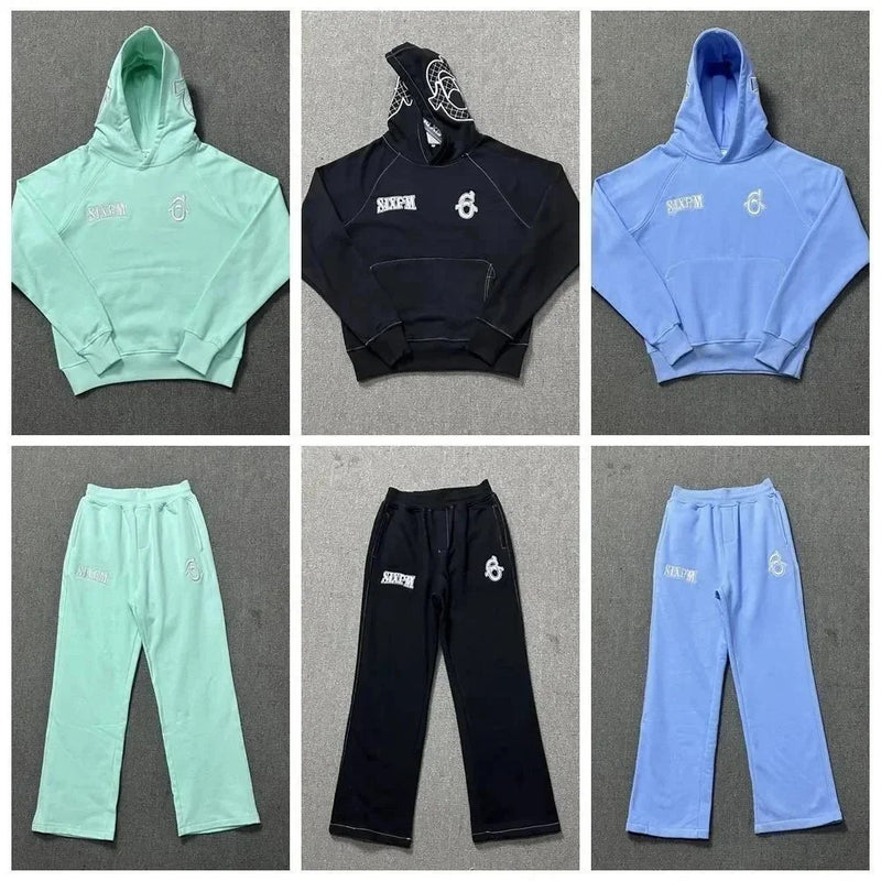 SIXPM Hoodie & Pants Set [8 styles]