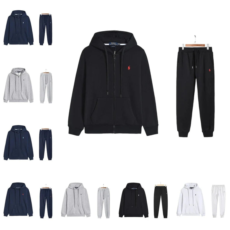 Ralph Lauren Polo Big Pony Hoodie & Jogger Tracksuit Set