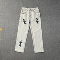 Broken Star Patch Jeans [3 styles]