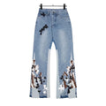 Chrome Hearts Cross Patch Denim Pants