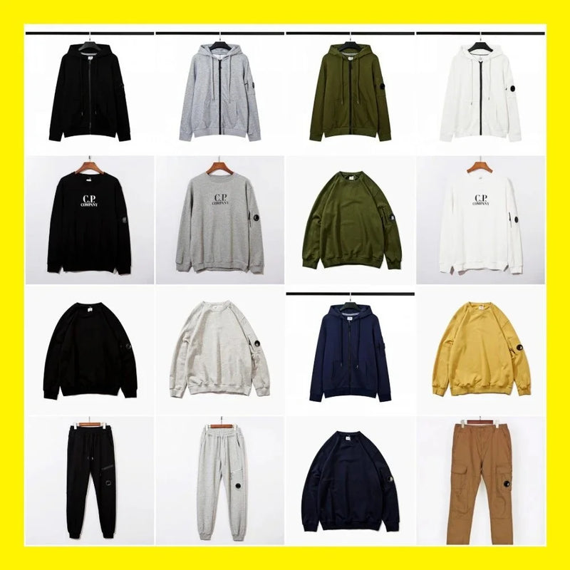 CP Company Goggle Hoodie & Sweatshirt Collection [Includes Hoodies, Sweatshirts, Pants]