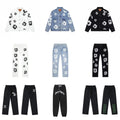 Off-White x Levi's Flower Print Denim Jacket & Jeans Set [White/Blue/Black Options] | 7573235408