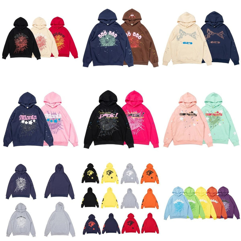 Spider Web Graphic Hoodies [37 styles]