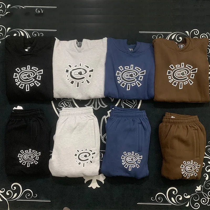 ADWYSD Sunburst Logo Hoodie & Sweatpants Set