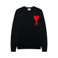 Ami Paris Heart Logo Sweater