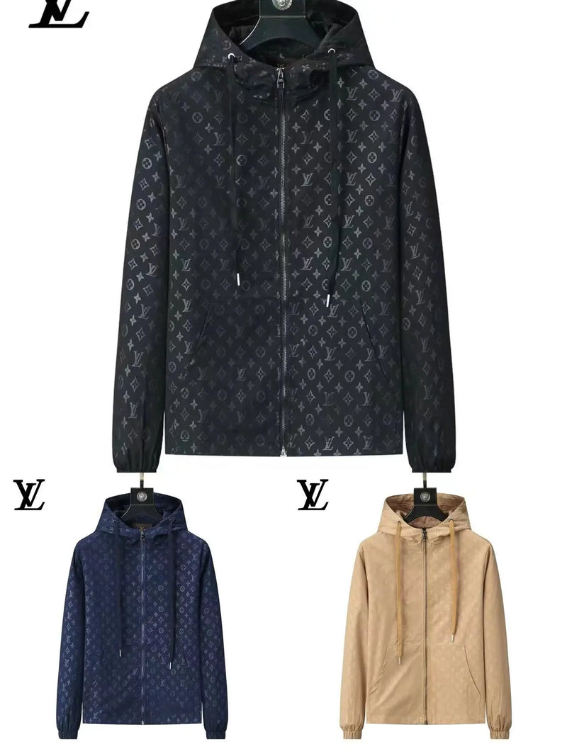 LV Monogram Hooded Jacket | 7575019385