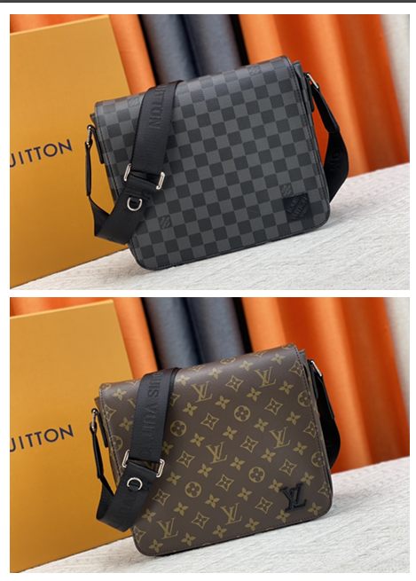 Louis Vuitton Damier Graphite & Monogram Canvas Messenger Bag [2 styles]