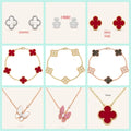 Van Cleef & Arpels Alhambra Jewelry Collection [15mm, Small Size, Earrings, Bracelets, Necklaces]