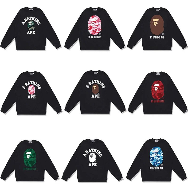A BATHING APE 1ST CAMO Crewneck Sweatshirt [40 styles]