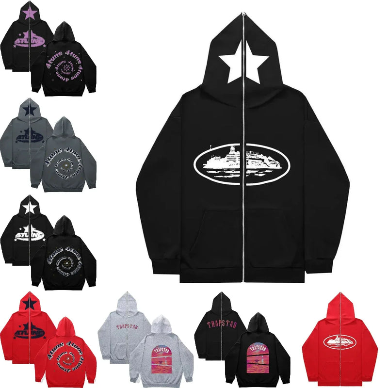 Minus Two Hoodie [Multiple Styles & Colors]