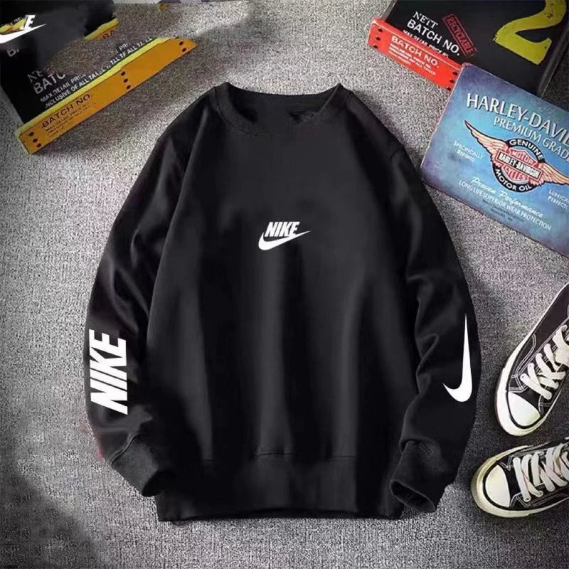 Nike Swoosh Logo Sweatshirt [Short Sleeves]