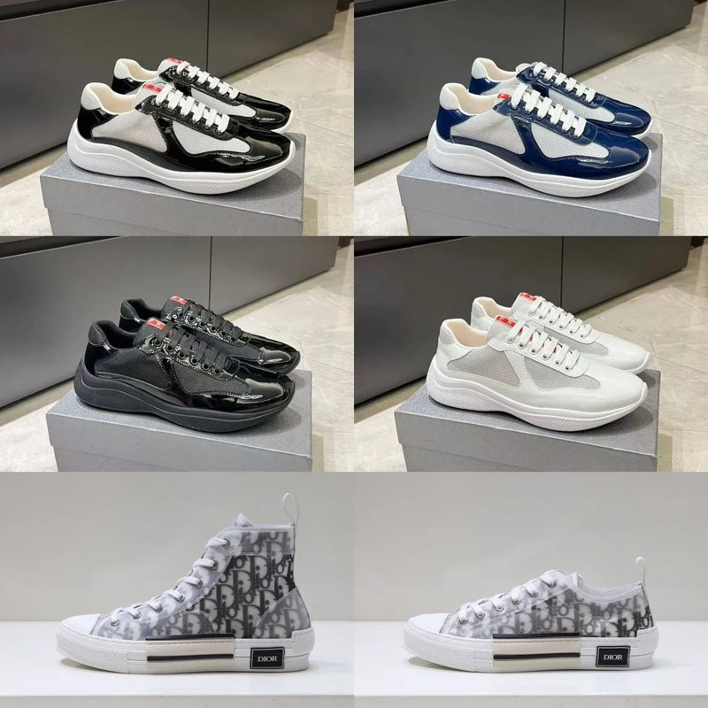 PRADA Linea Rossa Sneakers & DIOR B30 Sneakers