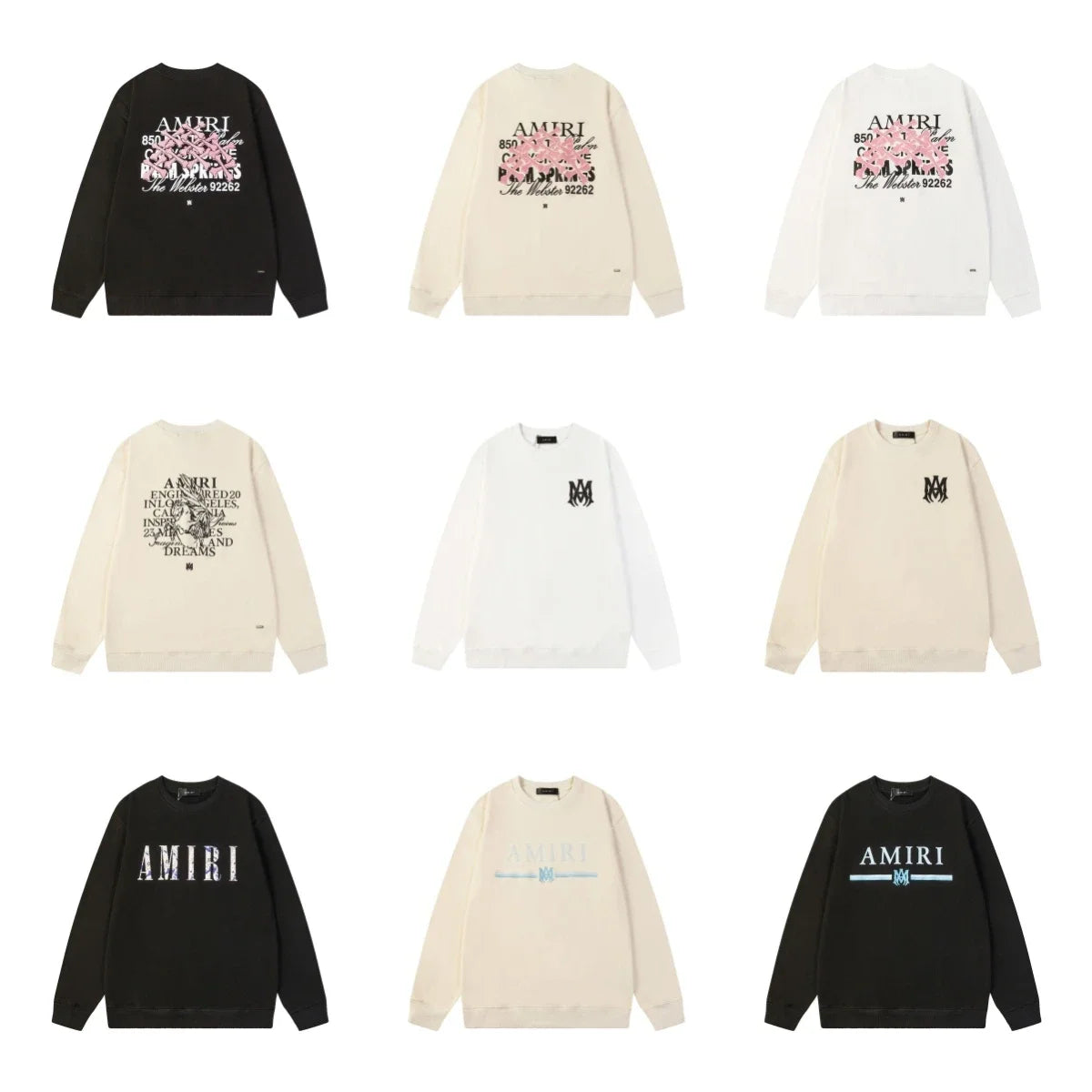 Amiri Palm Springs Hoodie [Multiple Colors & Designs]