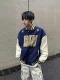 DKH Letter Embroidery Varsity Jacket | 7596516823